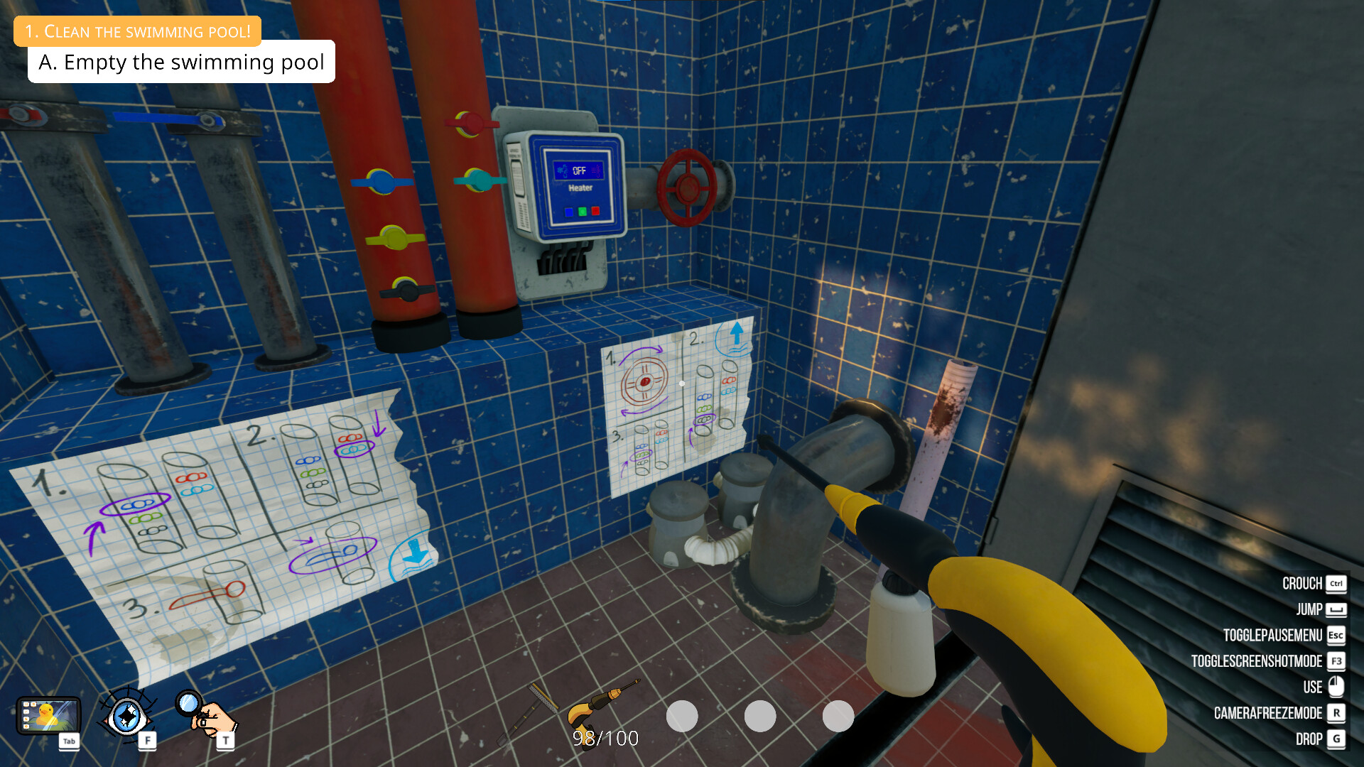 《泳池清洁模拟器》中文版